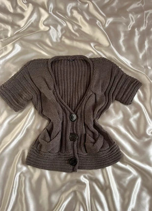 Pull cardigan en mailles torsadé à boutons en laine Y2K, marque: Top Vintage, état: Très bon état, taille: L / 40 / 12, 23,00 €, 24,85 € Protection acheteurs (Pro) incluse