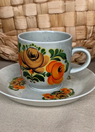 Winterling - dameskop en schotel, merk: Winterling, staat: Heel goed, € 2,95, € 3,80 inclusief Kopersbescherming Pro