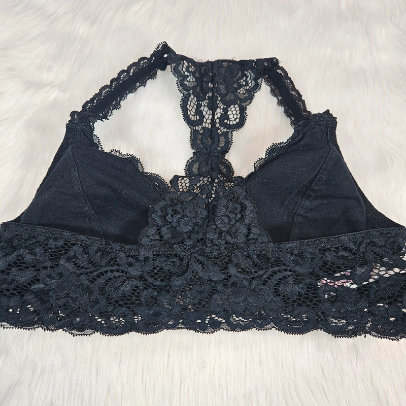 Xhilaration Black Lace Padded Bralette 5