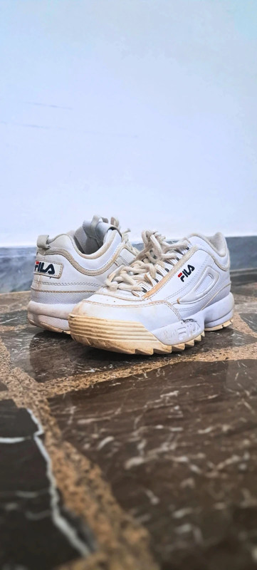 Fila scarpe rosa popular bambina alte Vinted