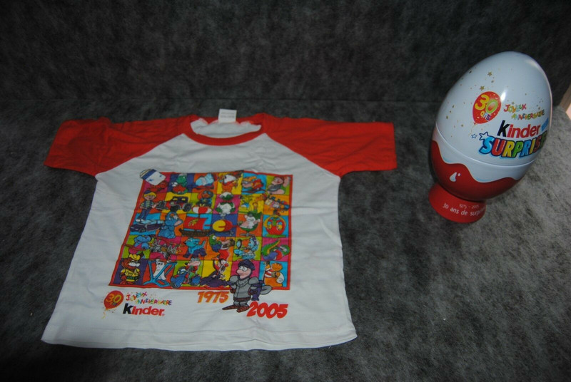 kinder mega kinder en m tal 30 ans avec t shirt enfant Vinted