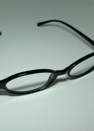 Lunettes Fines Ovales Monture Noir | Style Vintage, marque: Fashion, état: Neuf sans étiquette, 9,00 €, 10,15 € Protection acheteurs incluse