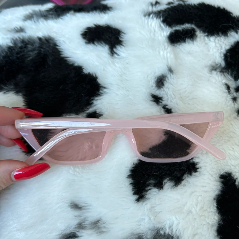 Pink Cat Eye Sunglasses 2