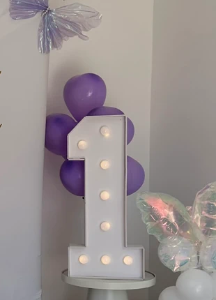 Chiffre 1 lumineux anniversaire, marque: Lumineux, état: Bon état, 5,50 €, 6,48 € Protection acheteurs incluse