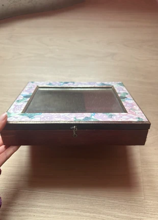 Boîte en bois vintage, condition: Very good, €3.00, €3.85 includes Buyer Protection