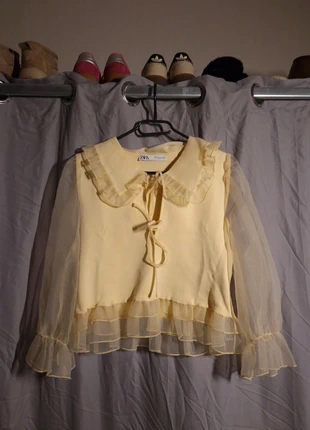 Blouse zara taille M, marque: Zara, état: Très bon état, taille: M / 38 / 10, 10,00 €, 11,20 € Protection acheteurs incluse