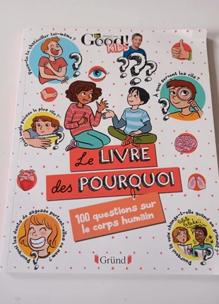 Livre pour enfants – Le Livre des Pourquoi : 100 questions sur le corps humain, condition: Very good, €4.00, €4.90 includes Buyer Protection