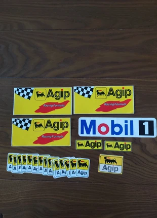 Adesivo sticker Agip Mobil 1, brand: Foto, condizioni: Buone, €3.00, €3.85 include la Protezione acquisti