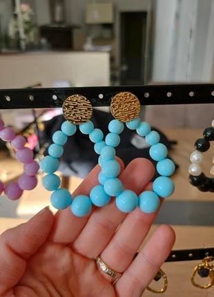 Boucles d'oreilles neuves, brand: Satine, condizioni: Nuovo senza cartellino, €2.00, €2.80 include la Protezione acquisti