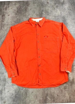 chemise orange oxbow vintage en coton taille XL, brand: Oxbow, condition: Very good, size: XL, €19.00, €20.65 includes Buyer Protection