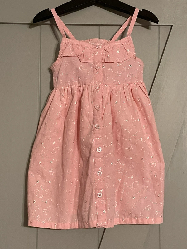 Penelope Mack Size 3T Girls Pink Sleeveless Summer Dress #N-5-29-400 1