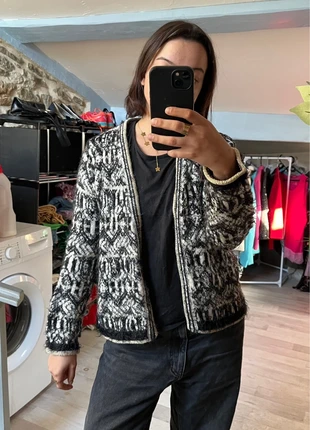 Gilet veste blanc et noir doré signé per una taille L, marque: Per Una, état: Très bon état, taille: L / 40 / 12, 8,00 €, 9,10 € Protection acheteurs (Pro) incluse