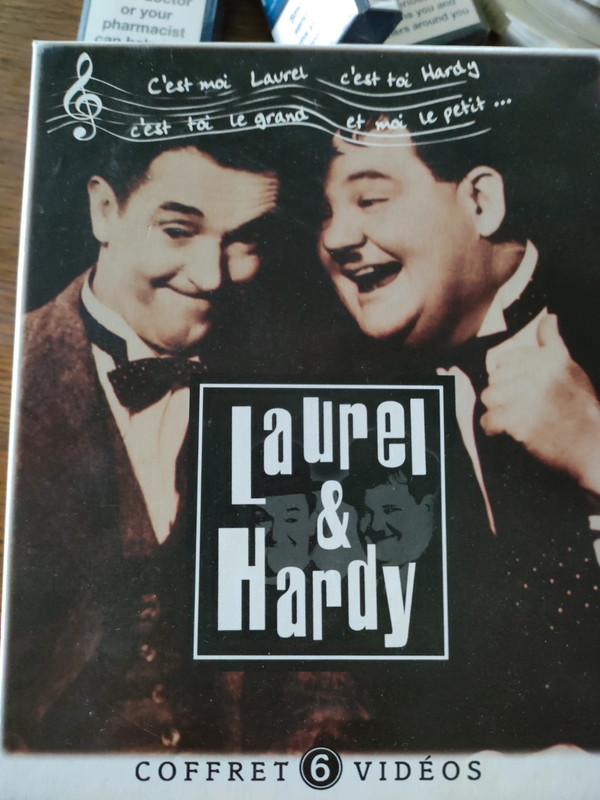 Coffret   VHS Laurel et Hardy 1