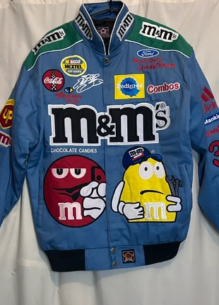 Veste Nascar M&M’s – Racing Vintage – Taille M, marque: NASCAR M&Ms, état: Très bon état, taille: M, 60,00 €, 63,70 € Protection acheteurs incluse