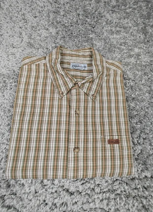 Carhartt chemise à carreaux | taille XL | vert beige | style vintage | manches courtes | homme, marca: Carhartt, estado: Muy bueno, tamaño: XL, 21,90 €, 23,70 € Protección al comprador incluida