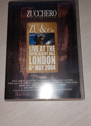 Zucchero Zu&co live Albert Hall 2004, staat: Heel goed, € 4,50, € 5,43 inclusief Kopersbescherming