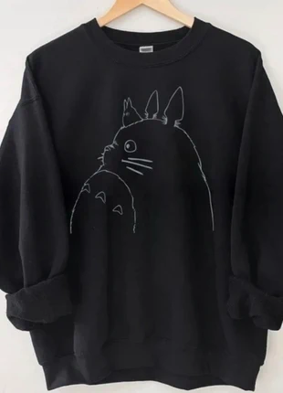 Sudadera Totoro negra, marque: Studio Ghibli, état: Neuf avec étiquette, taille: S / 36 / 8, 19,00 €, 20,65 € Protection acheteurs incluse