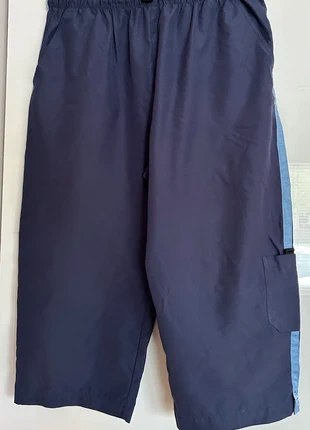 Navy cropped leisure trousers, brand: Tek Gear, condition: Very good, size: M / 10, £5.00, £5.95 includes Buyer Protection