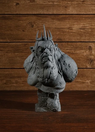 Busto del Re Goblin, estado: Novo sem etiquetas, €20.00, €21.70 inclui Proteção do Comprador