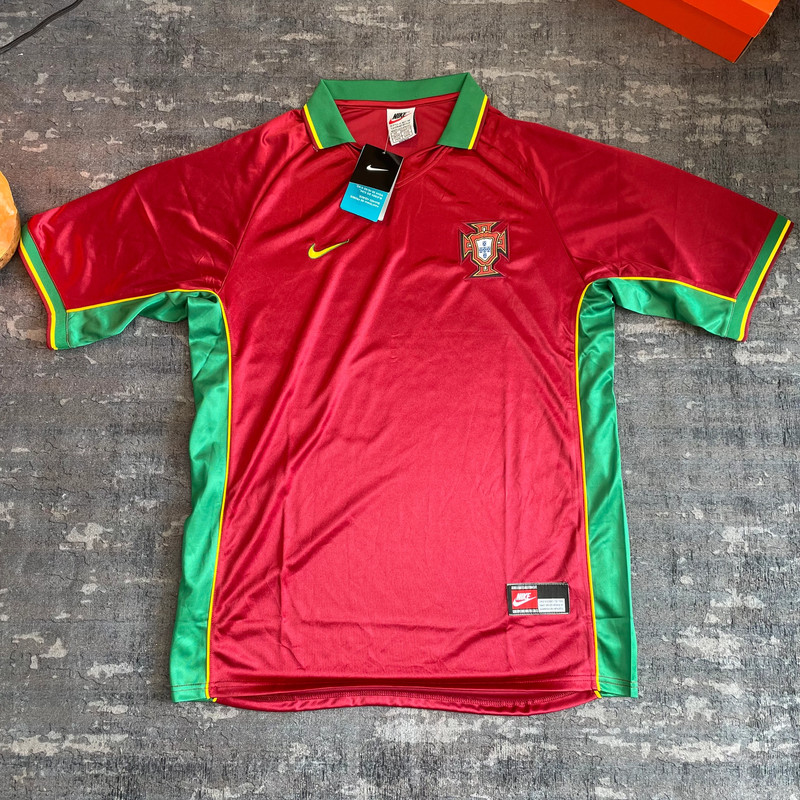 Portugal vintage kit fan edition jersey 1