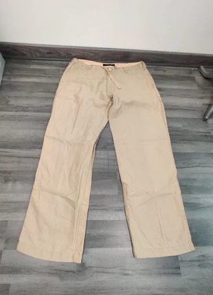 Pantalon Chevignon en lin et coton beige clair taille 40, brand: Chevignon, condition: Very good, size: W30, €29.90, €32.10 includes Buyer Protection