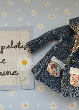 Manteau bleu pour Pullip ou Blythe, marca: Pullip, estado: Muy bueno, tamaño: Talla única, 15,00 €, 16,45 € Protección al comprador Pro incluida