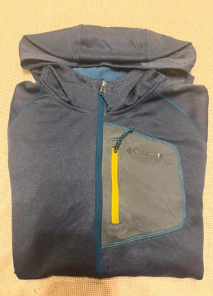 Veste à capuche Columbia bleu/gris taille L, merk: Columbia, staat: Goed, maat: L, € 8,00, € 9,10 inclusief Kopersbescherming