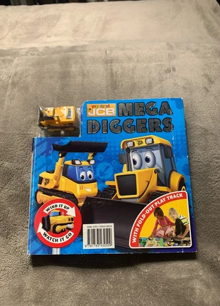 My First JCB Mega Diggers Book with Toy Vehicle – Wind-Up Play Set, condition: Good, £2.00, £2.80 includes Buyer Protection