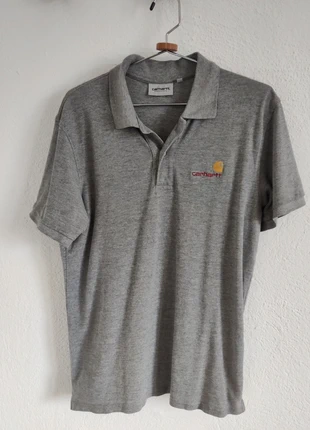 Polo Carhartt, gris claro, marque: Carhartt, état: Très bon état, taille: M, 15,00 €, 16,45 € Protection acheteurs incluse