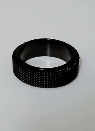 Anneau spinner rotatif de 8 mm de large haut de gamme en maille de chaîne, brand: boutique fournisseur, condizioni: Nuovo con cartellino, taglia: 19 mm Ø / 21, €9.85, €11.04 include la Protezione acquisti