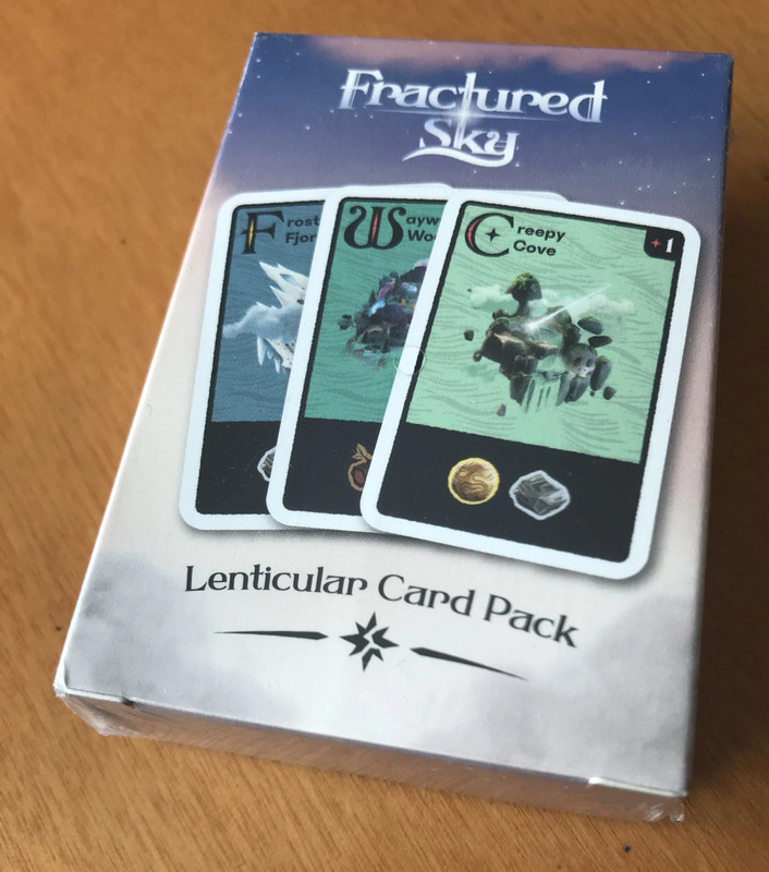 Fractured Sky Lenticular Card Pack - Kickstarter KS - 2024 - Nuovo - New 1