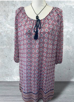 Robe légère chic imprimée à motifs manches longues , marke: In Extenso, zustand: Sehr gut, größe: XXL / 44 / 16, 16,00 €, 17,50 € inklusive Vinted-Käuferschutz