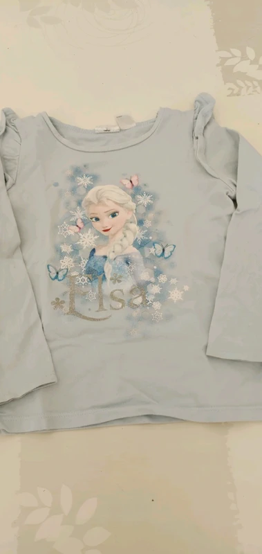 Tee short manches longues reine des neiges
