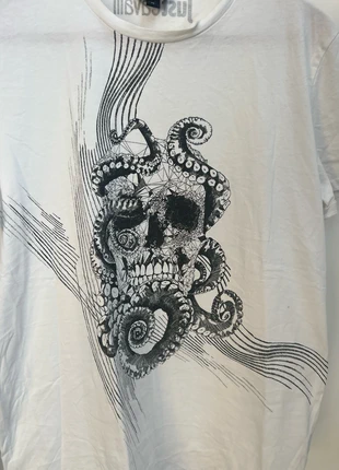 Just Cavalli t shirt, merk: Just Cavalli, staat: Heel goed, maat: M, € 7,00, € 8,05 inclusief Kopersbescherming