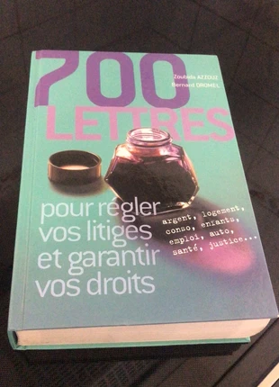 Livre 700 lettres, condition: Good, €3.00, €3.85 includes Buyer Protection