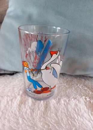 Verre amora Nils Holgersson,1984,TBE, marca: Amora, estado: Muito bom, €5.00, €5.95 inclui Proteção do Comprador