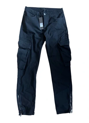 Reternity Strap Denim Cargo | Schwarz | Größe L | Neu mit Etikett | kein Peso, lfdy, 6pm, merk: Reternity, staat: Nieuw met prijskaartje, maat: L, € 60,00, € 63,70 inclusief Kopersbescherming