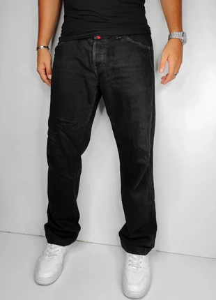 Jean noir droit baggy skater large regular met T.XL, marque: Met, état: Très bon état, taille: XL, 12,00 €, 13,30 € Protection acheteurs (Pro) incluse