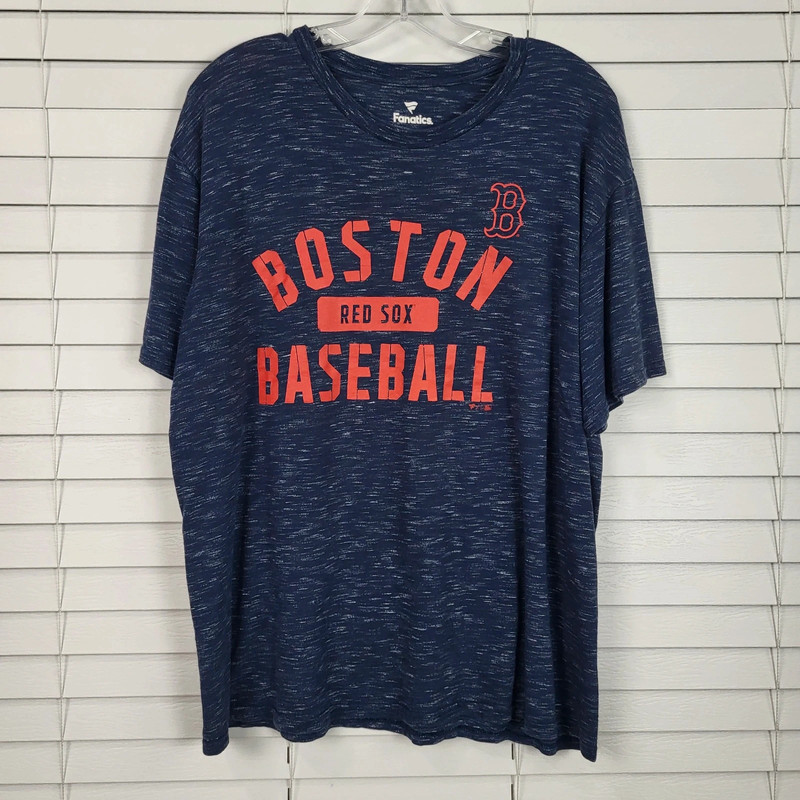 Xl Boston Red Soxs Baseball T-shirt 4