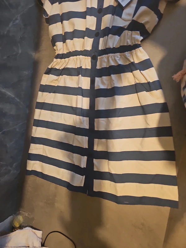 Très jolie robe été marin T 46 - photo numéro 5