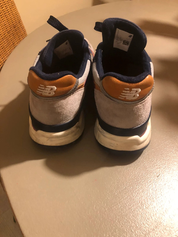 New balance 998 heren top oranje