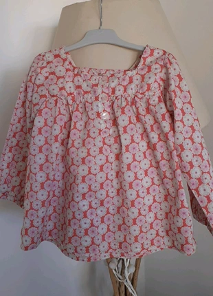Blouse à fleurs cousue main, brand: Fait-Maison, condition: Very good, size: 8 years / 128 cm, €7.00, €8.05 includes Buyer Protection