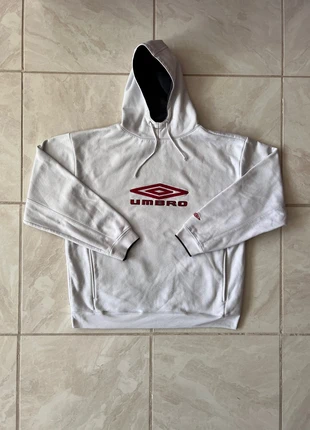 Sweat à capuche Umbro Vintage Blanc / Rouge XL, marque: Umbro, état: Bon état, taille: XL, 25,00 €, 26,95 € Protection acheteurs incluse