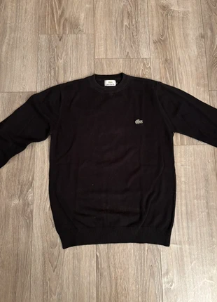 Pull Lacoste noir – Taille L, marque: Lacoste, état: Satisfaisant, taille: L, 8,00 €, 9,10 € Protection acheteurs incluse