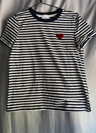 Marinière cœur femme, brand: Garance, condition: Very good, size: S / 36 / 8, €7.00, €8.05 includes Buyer Protection