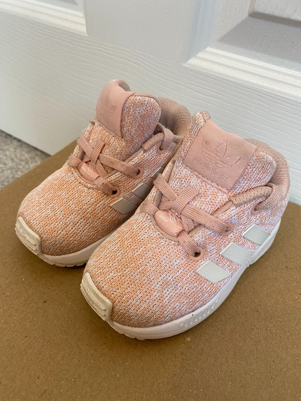 Adidas baby clearance shoes rose gold