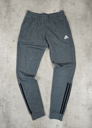 Jogging pantalon homme Adidas gris foncé logo brodé 3 bandes sport streetwear, brand: adidas, condition: Very good, size: S, €18.00, €19.60 includes Buyer Protection
