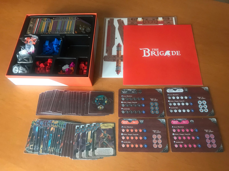 The Brigade + Way of the Wardens + extra add-ons - Gioco da tavolo - Board Game - Kickstarter KS 3