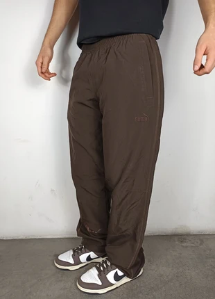 Puma Brown Track Pants Vintage L Unisex Streetwear Y2K Sporty Fit, marque: Puma, état: Très bon état, taille: L, 19,97 €, 21,67 € Protection acheteurs incluse