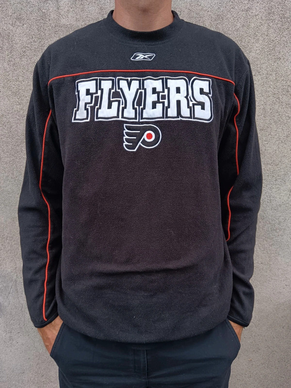 Pull polaire Reebok NHL Flyers vintage L 1